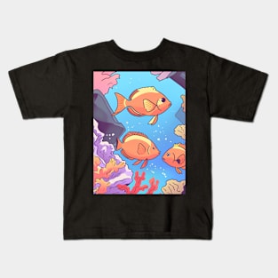 Marine Life Fish Kids T-Shirt